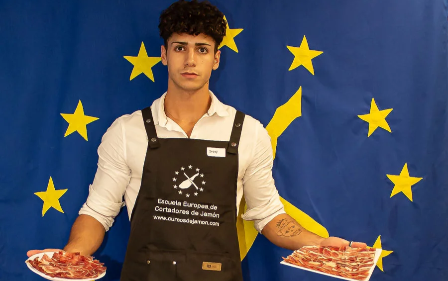 Josep Franco Martínez, Cortador de Jamón en Mollet del Vallès, Barcelona