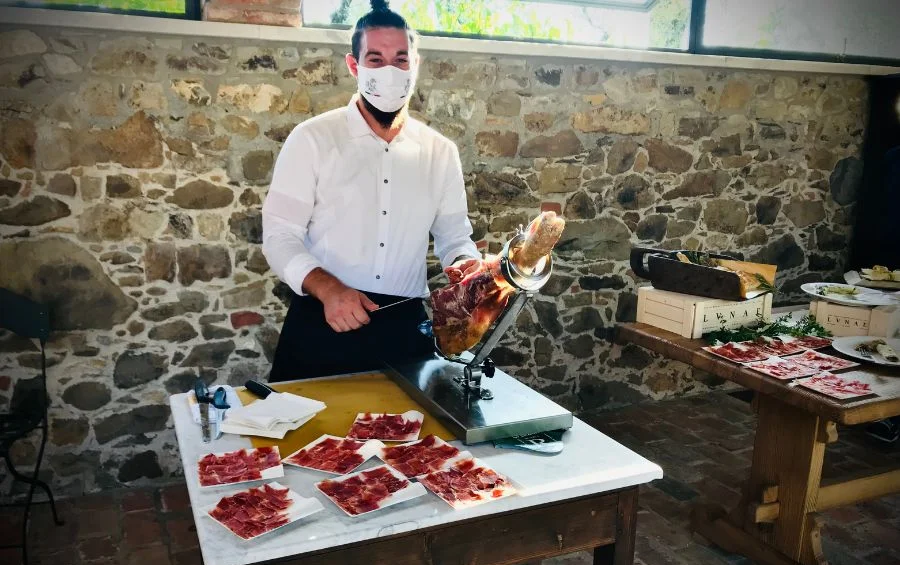 María Isabel Cobos Moreno, Cortadora de Jamón en Fuengirola (6)
