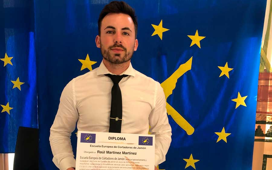 Raúl Martínez, Cortador de Jamón en Villacarrillo (Jaén)